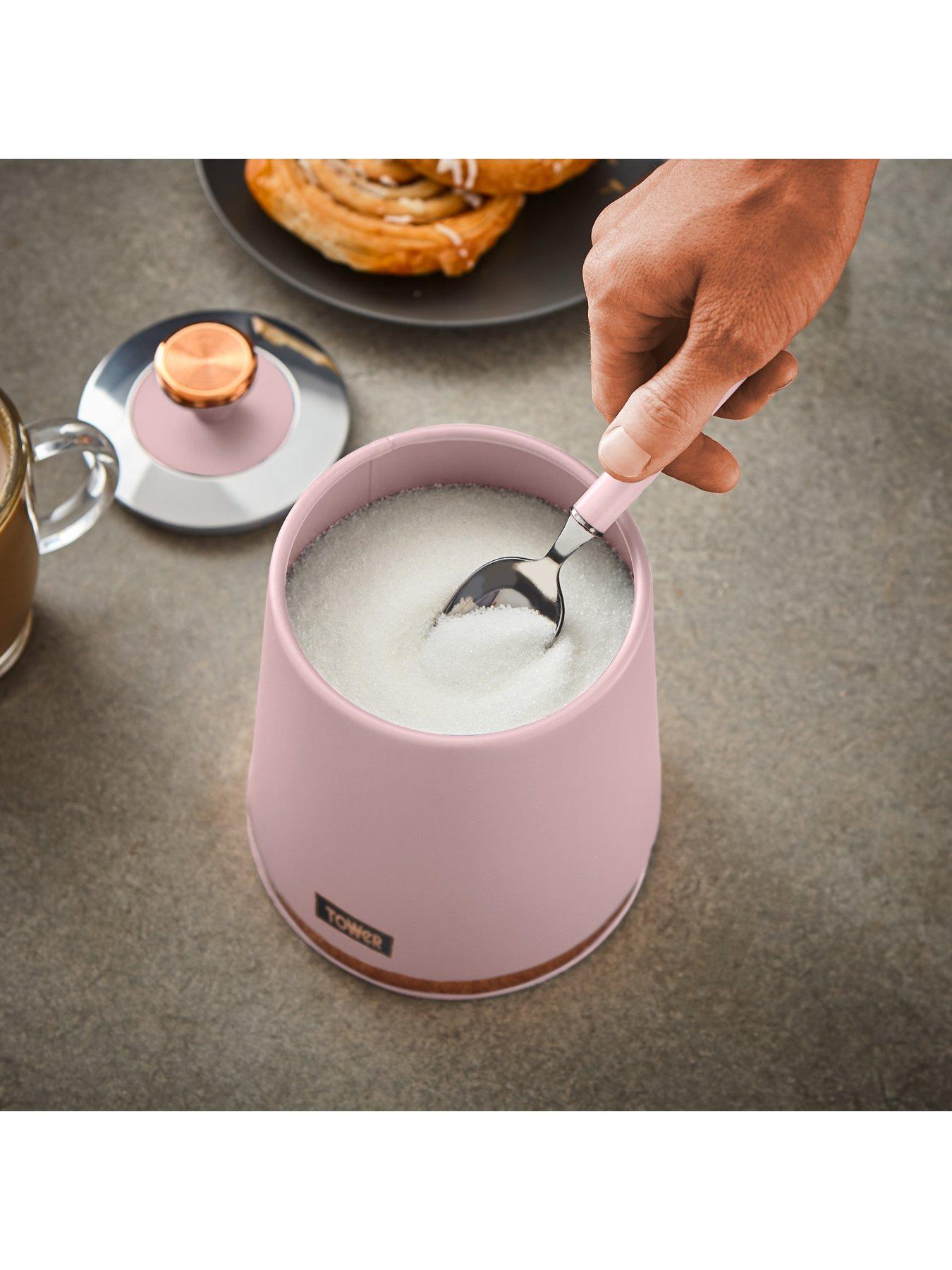 Tower Cavaletto Storage Canisters in Pink – Set of Very