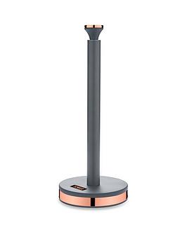 Product photograph of Tower Cavaletto Kitchen Towel Pole - Grey from very.co.uk