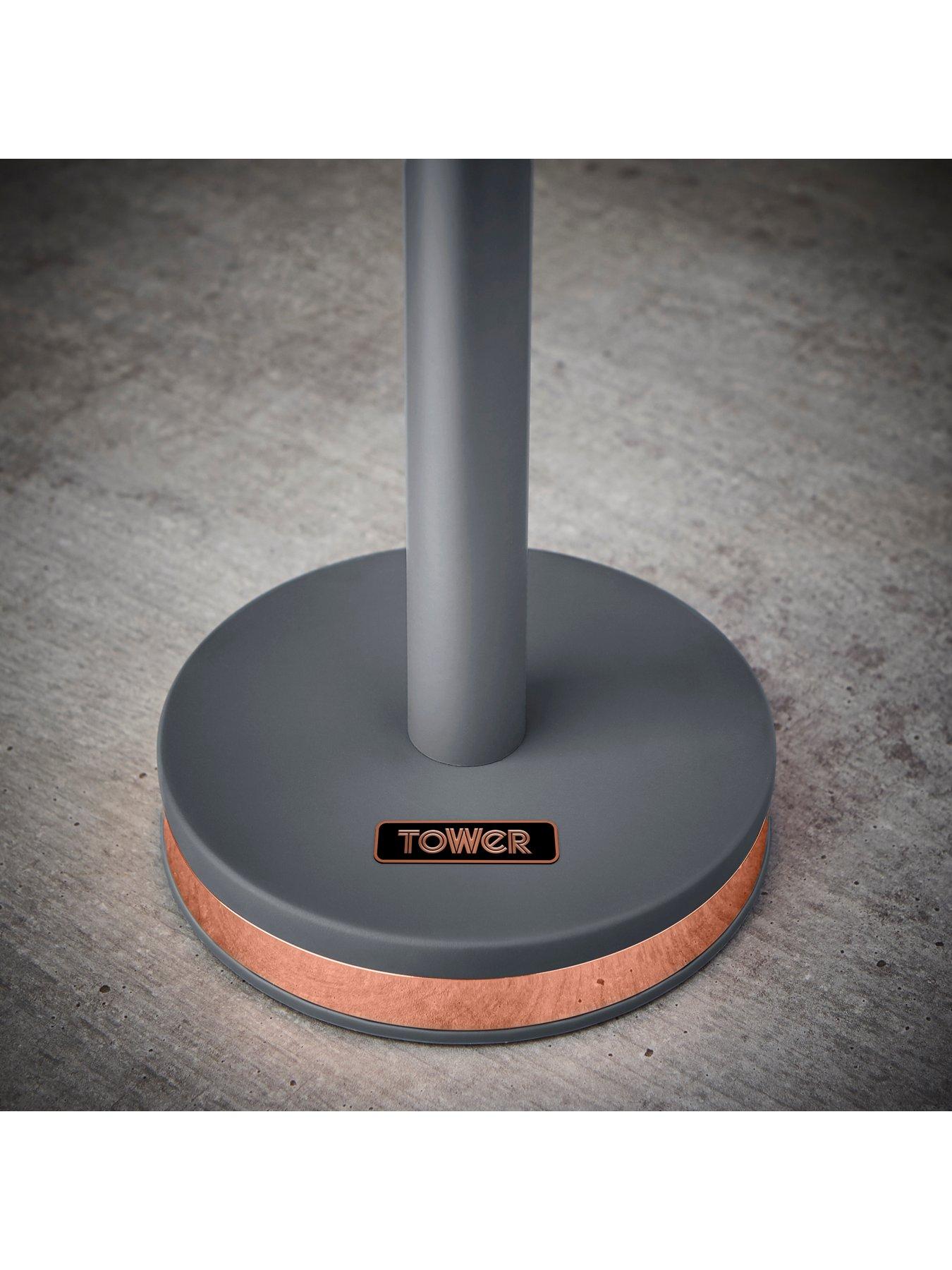 Image 2 of 5 of Tower Cavaletto Kitchen Towel Pole -&nbsp;Grey