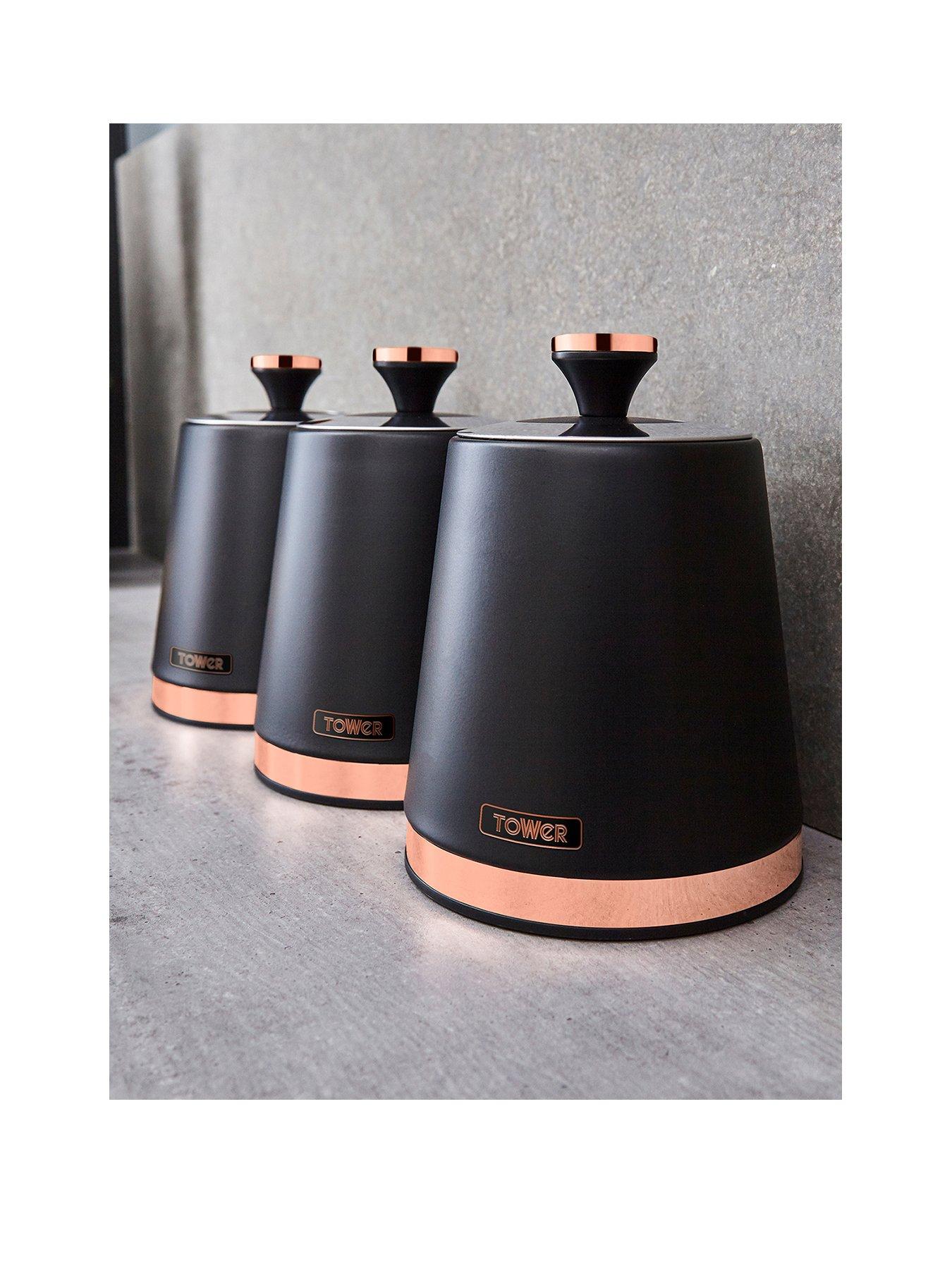 Tower Cavaletto Set Of 3 Canisters