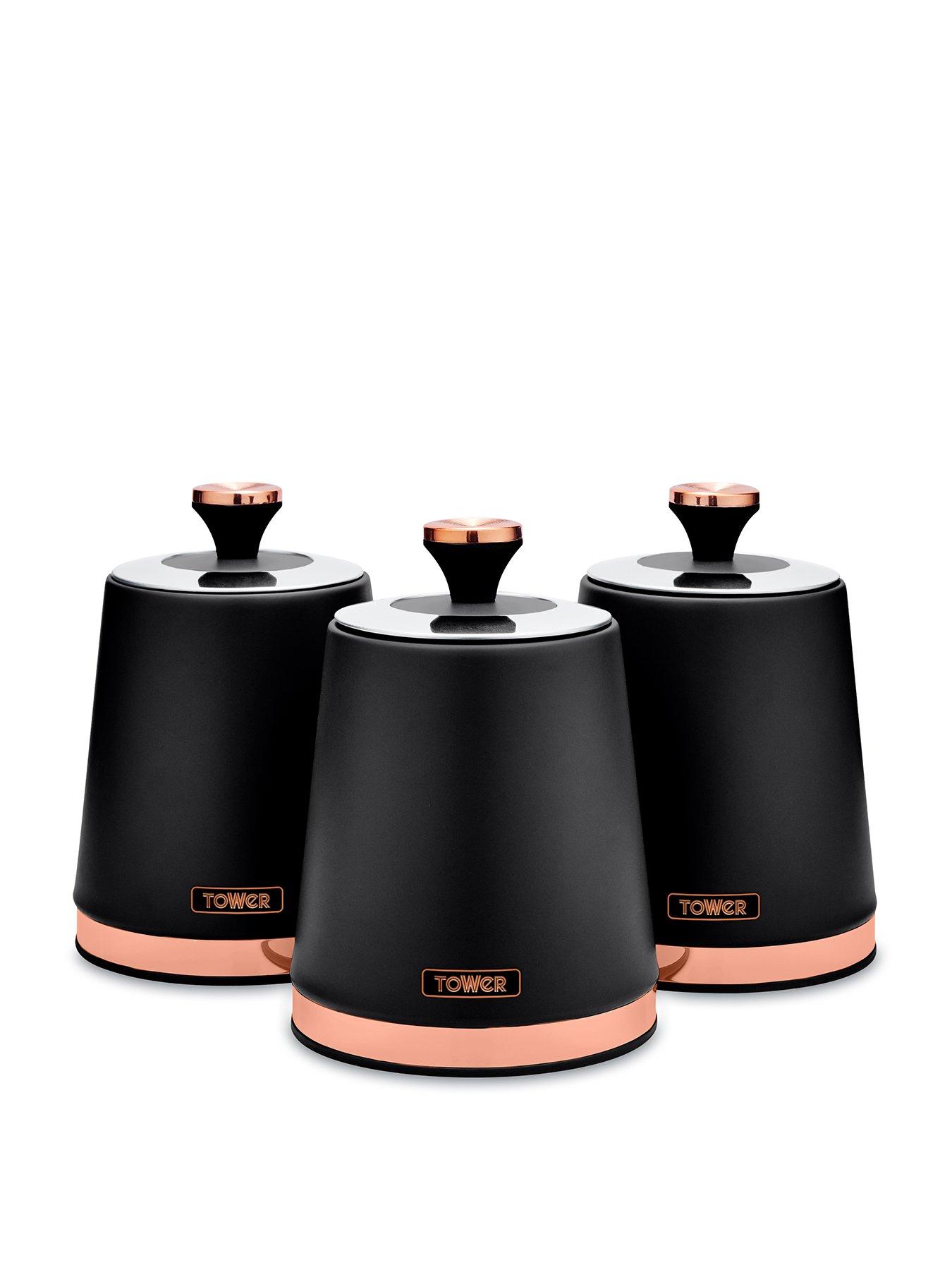 Image 1 of 4 of Tower Cavaletto Set Of 3 Canisters