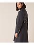  image of monsoon-marie-military-coat-charcoal