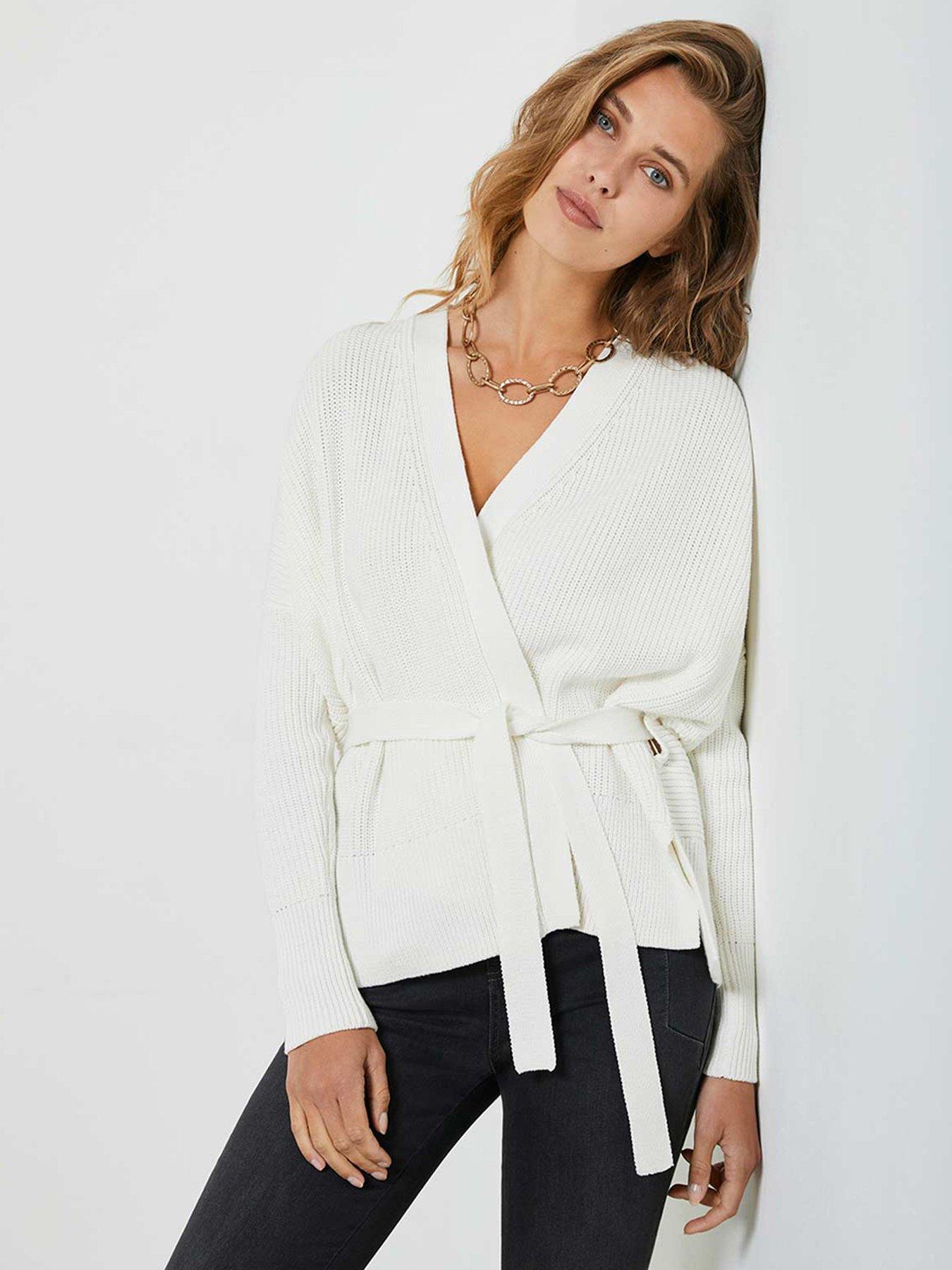 tie front cardigan uk