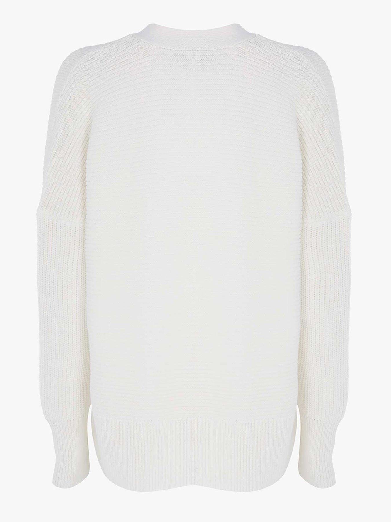 mint velvet cream cardigan