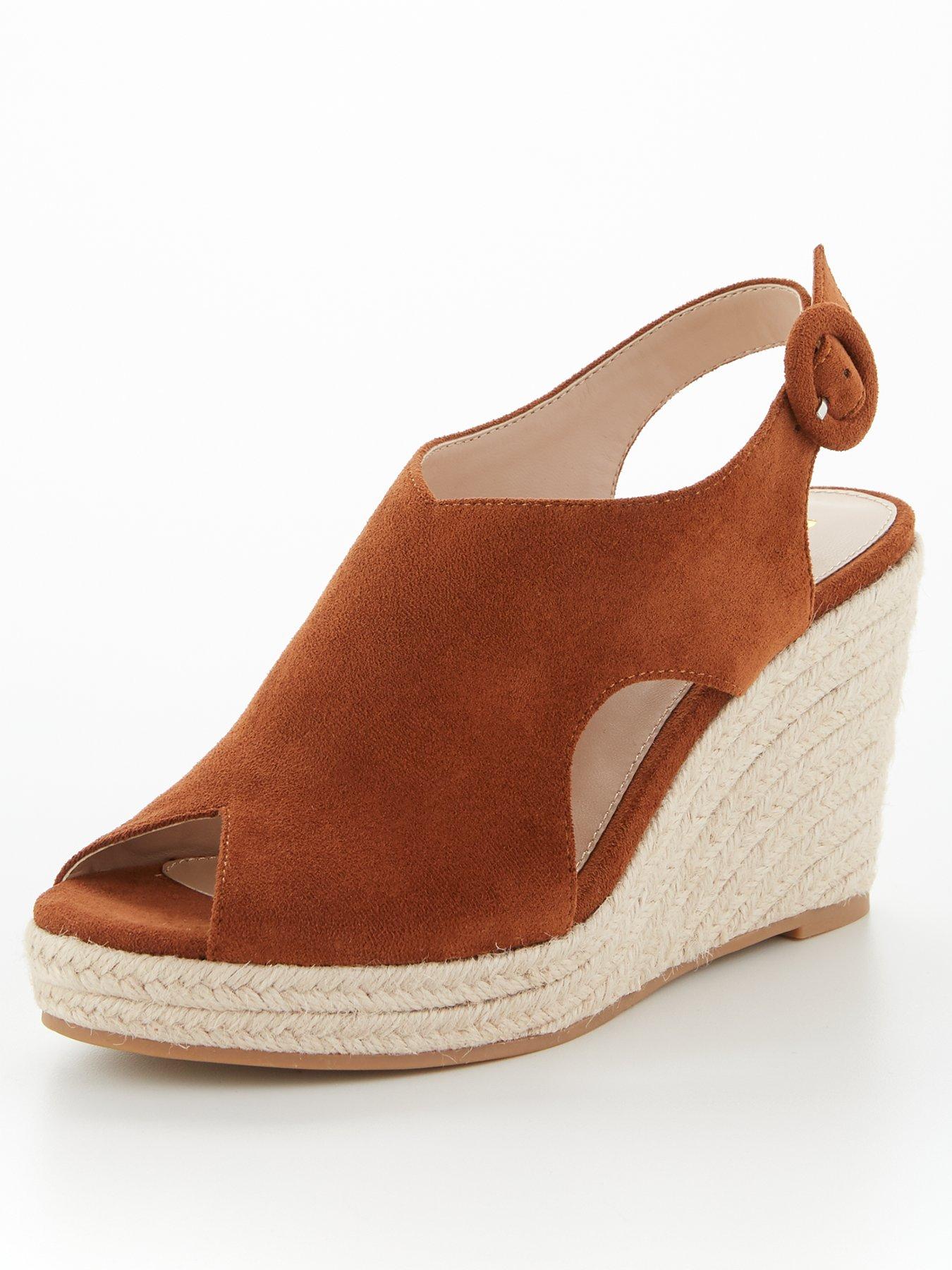 tan wedges uk