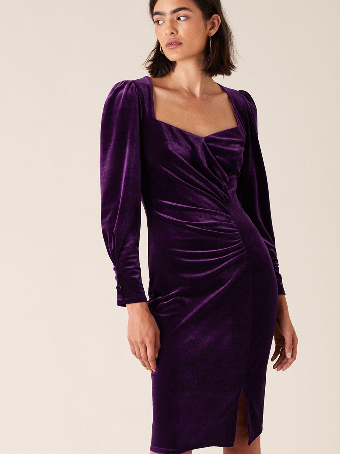 very purple dress