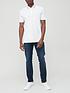  image of very-man-tipped-pique-polo-shirt-white
