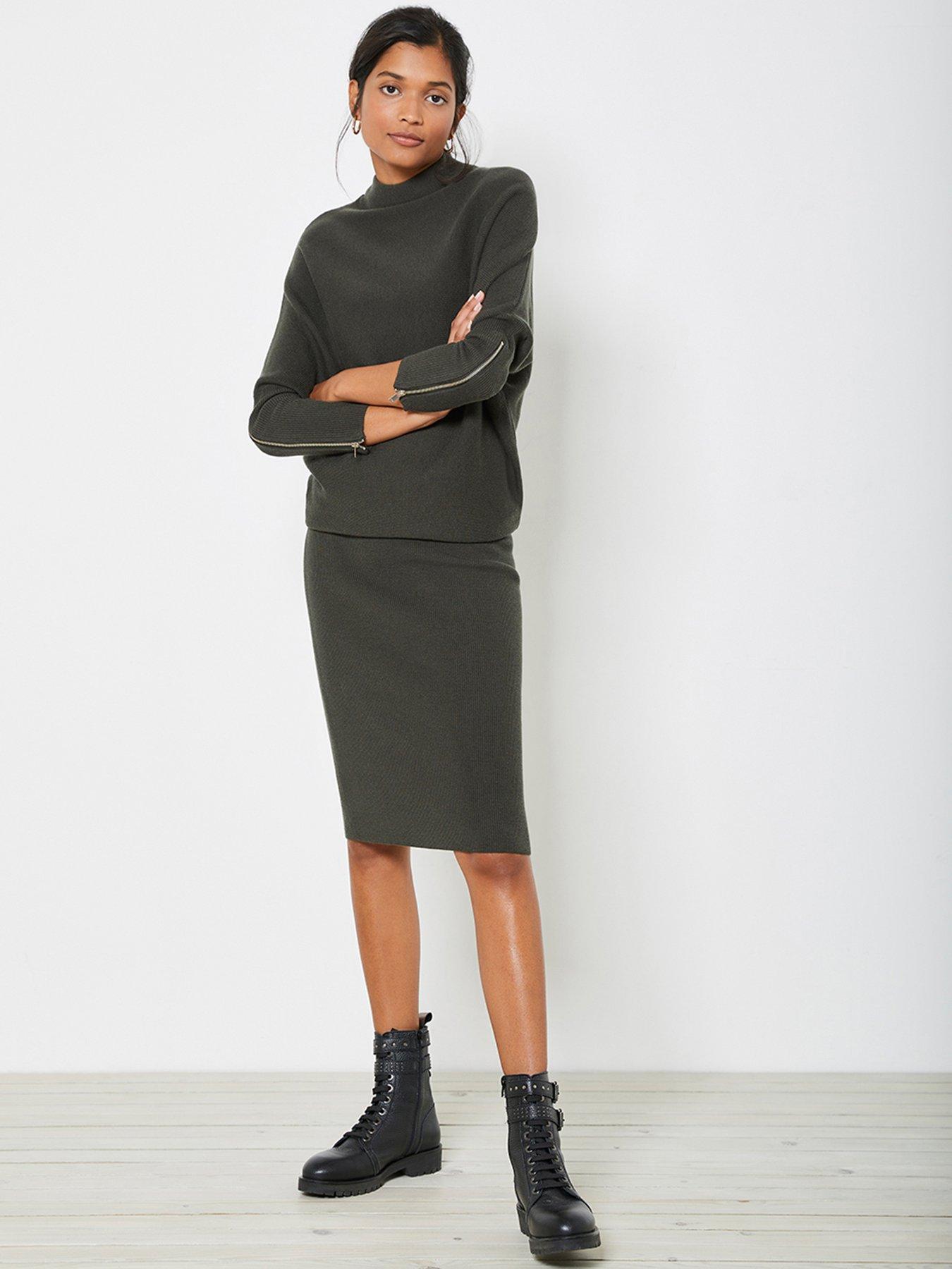 mint velvet batwing dress
