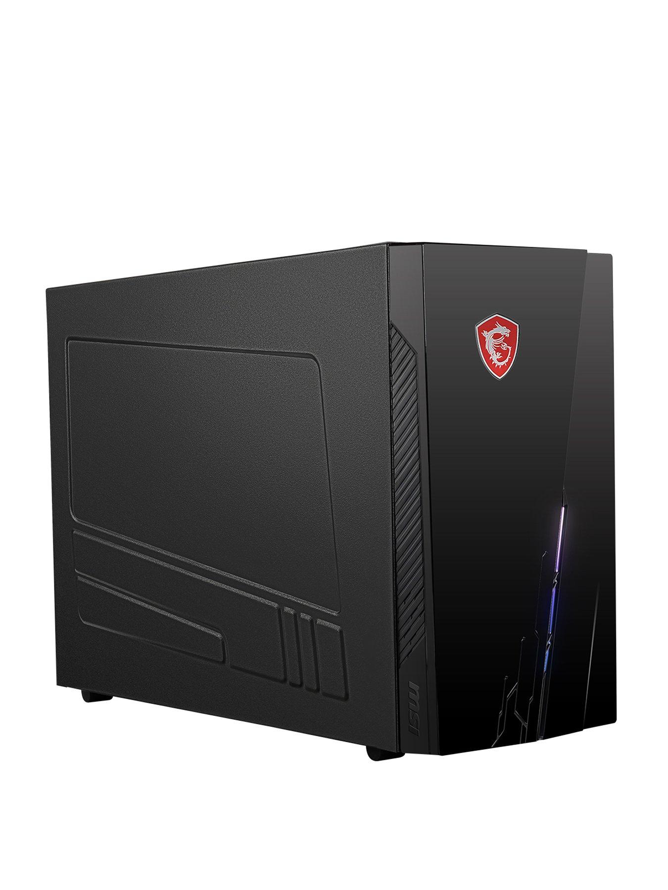 Msi Infinite S 10si 052uk Gaming Desktop Pc Intel Core I5 8gb Ram 512gb Pcie Ssd Gtx 1660 Super Graphics Very Co Uk