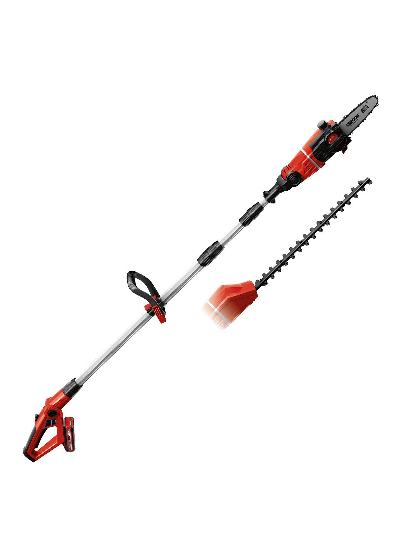 Product photograph of Einhell Garden Expert Hi Reach Telescopic Hedge And Pruner 18v Battery Included from very.co.uk