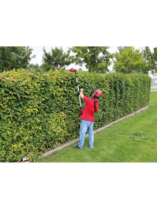 stillFront image of einhell-garden-expert-hi-reach-telescopic-hedge-and-pruner-18v-battery-included