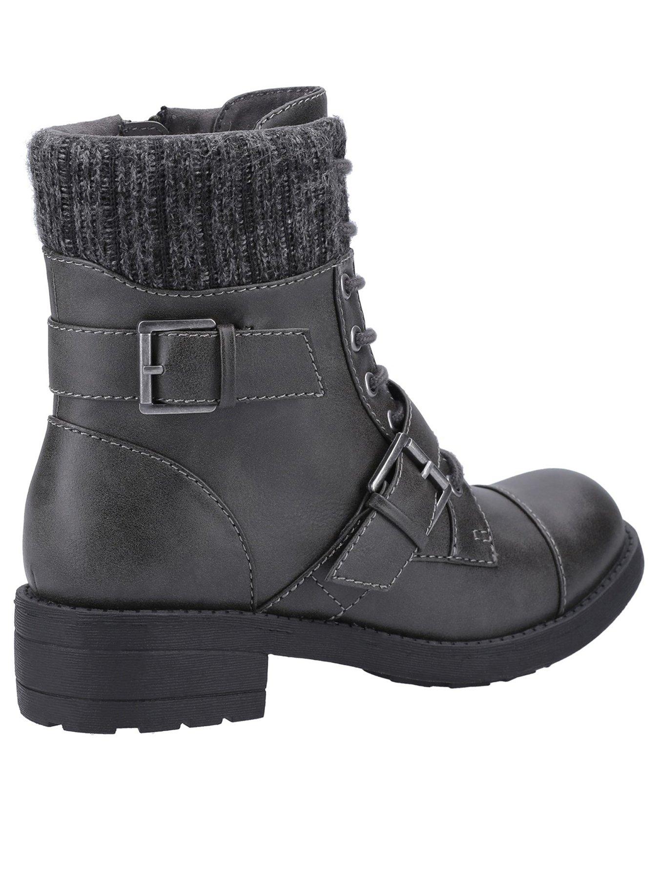 rocket dog grey ankle boots