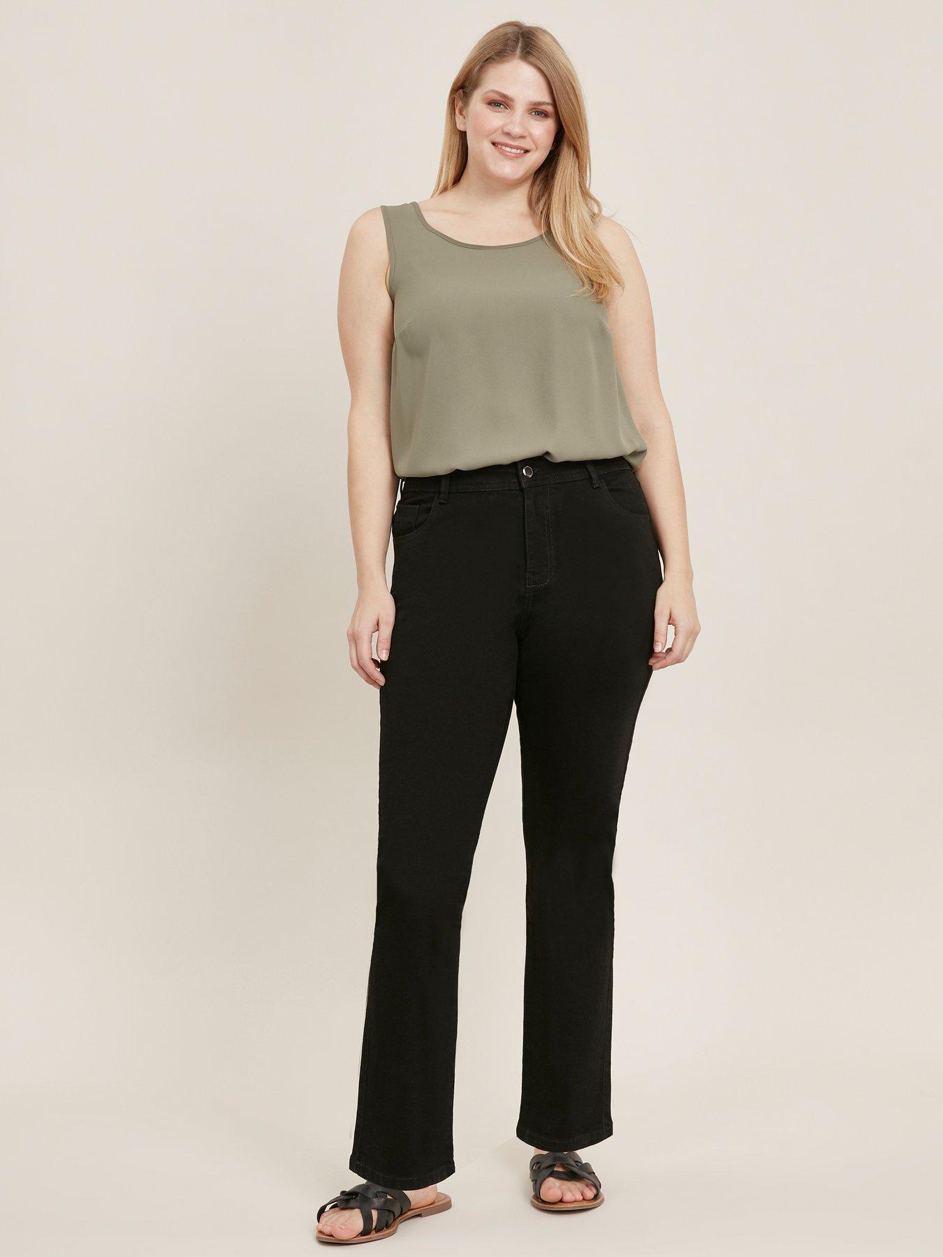 evans straight leg jeans