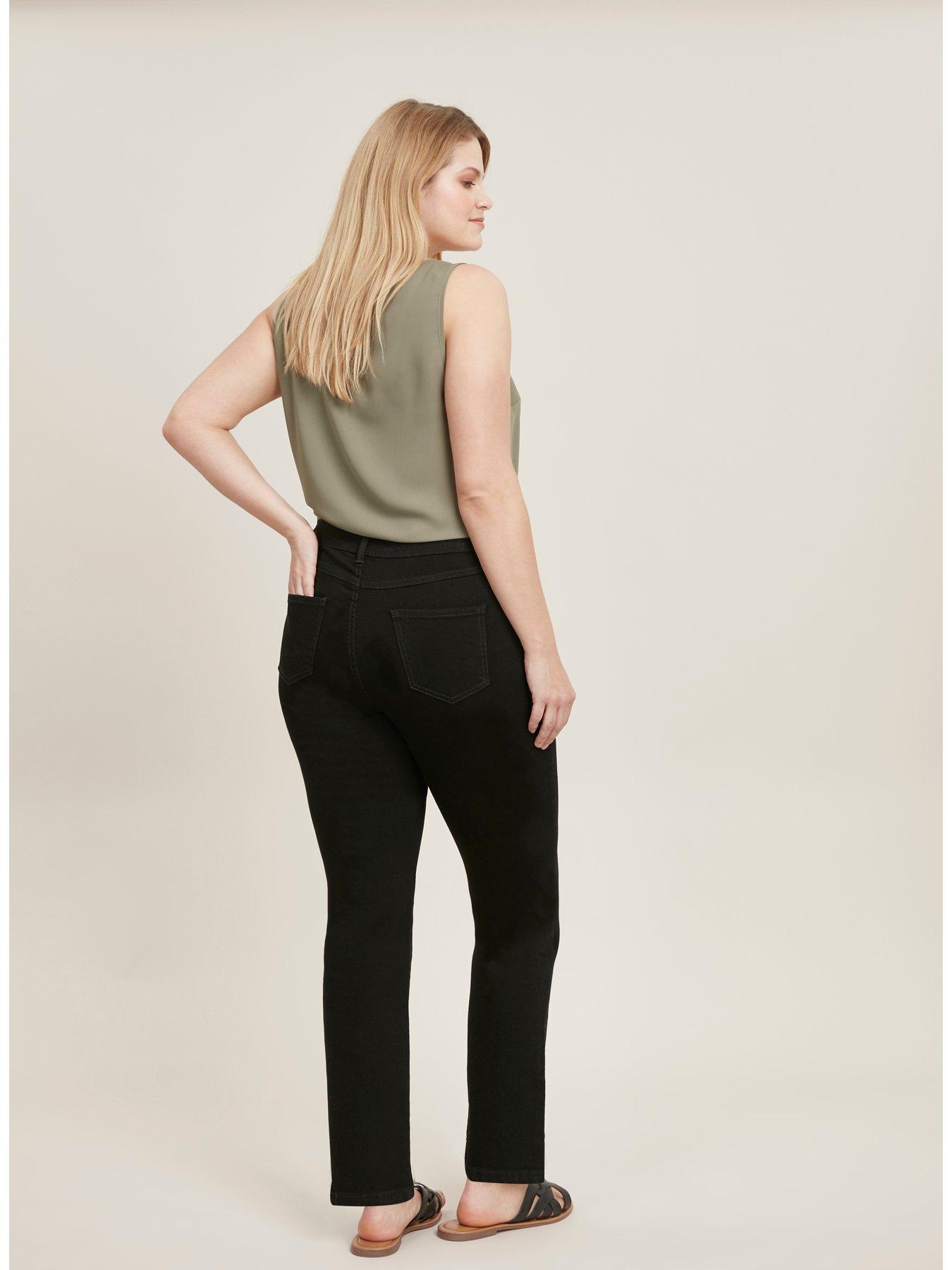 evans straight leg jeans