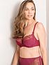  image of charnos-ophelia-side-support-full-cup-bra-raspberry