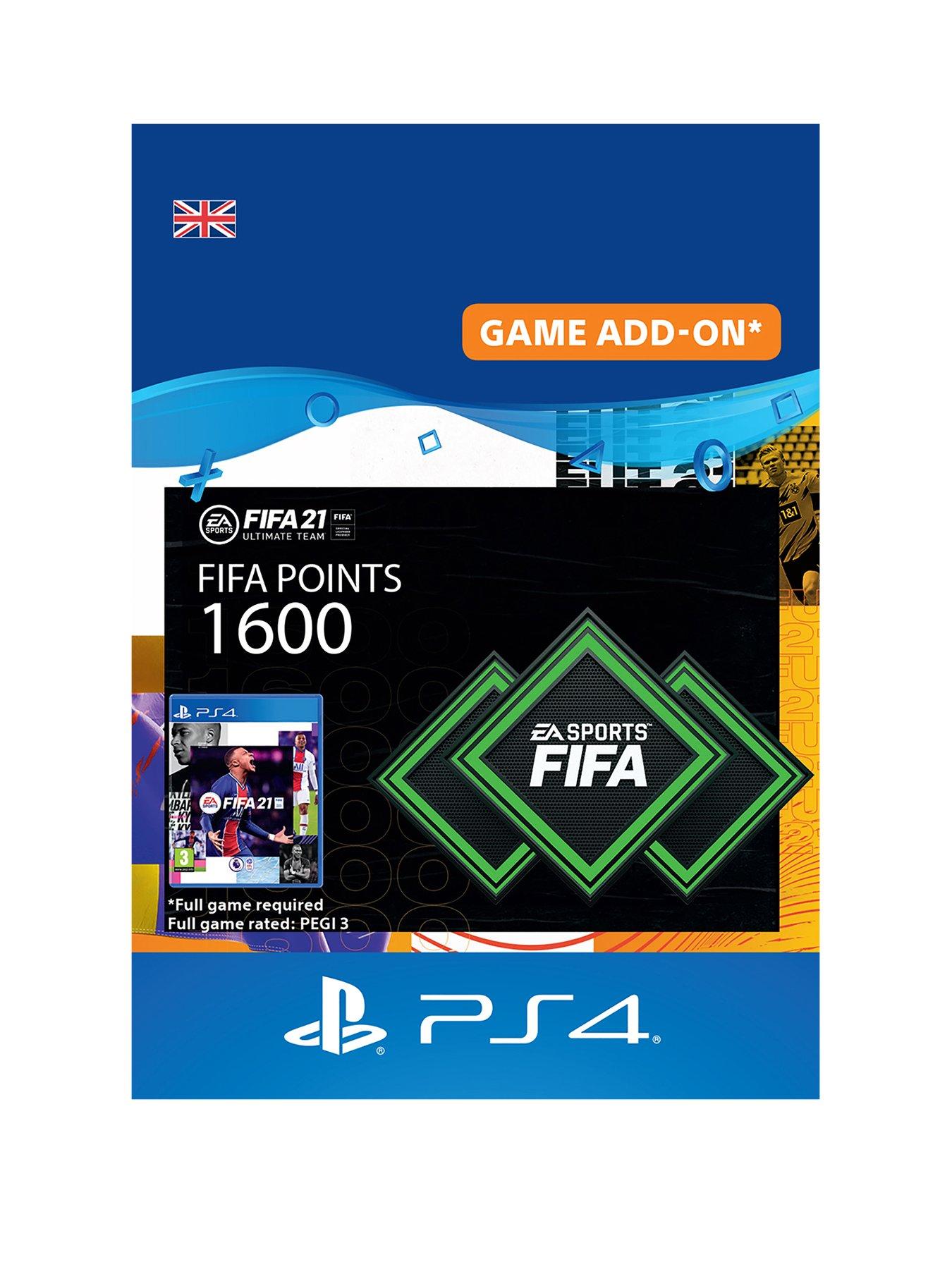 Playstation 4 Fifa 21 Ultimate Team 1600 Points Digital Download Very Co Uk