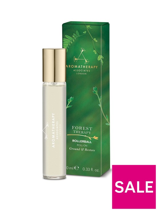 front image of aromatherapy-associates-forest-therapy-rollerball-10ml