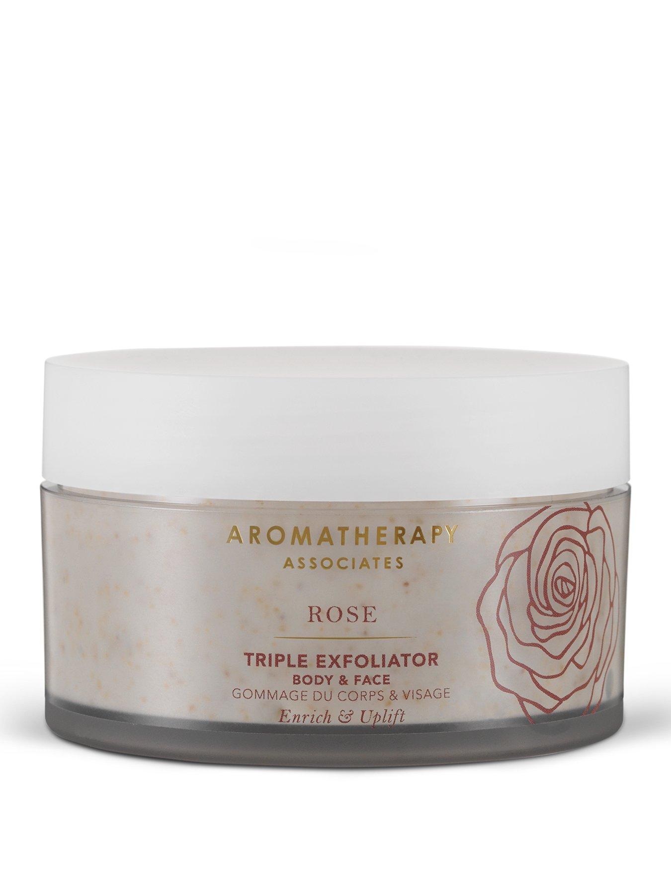 Aromatherapy Associates Rose Triple Exfoliator 200ml very.co.uk