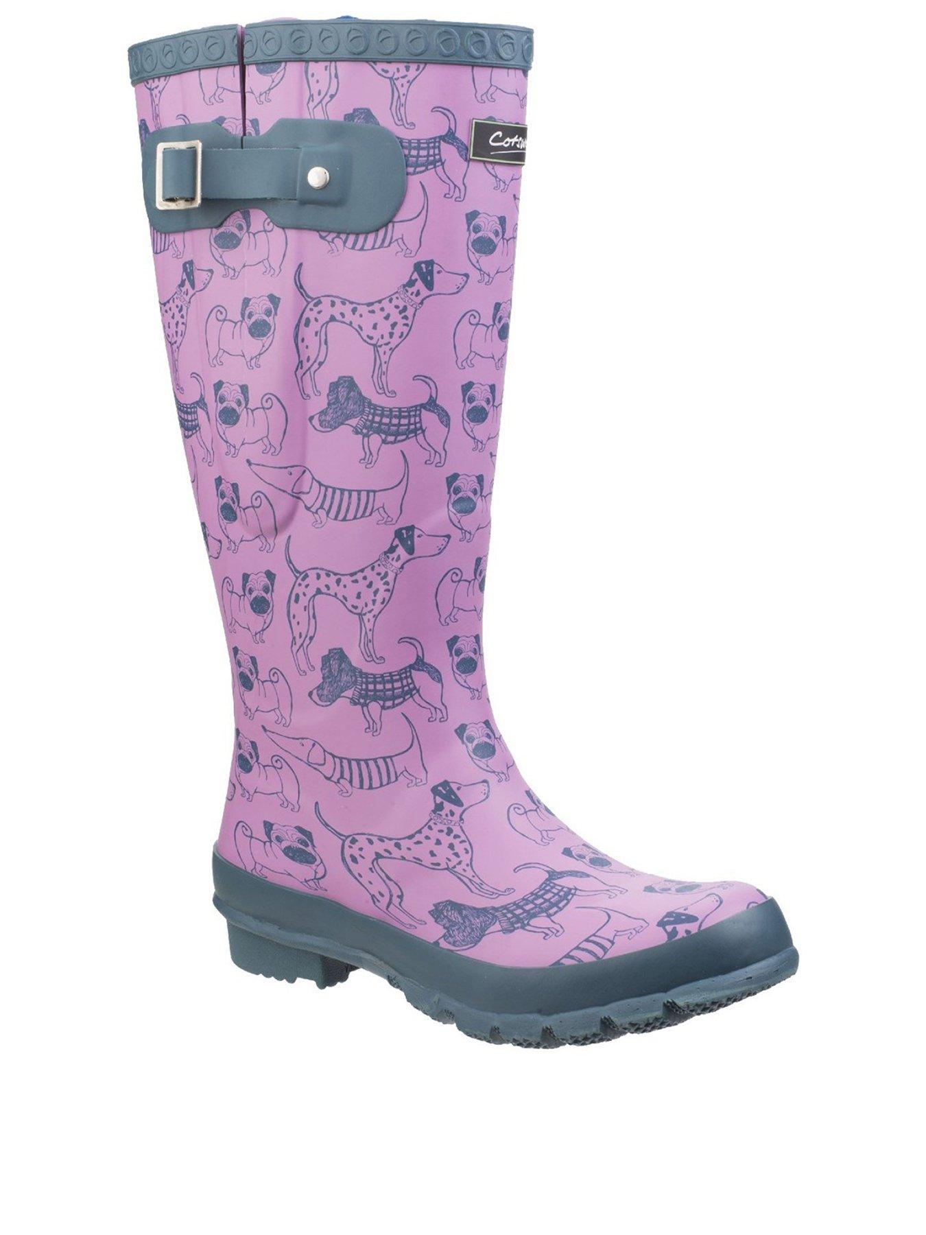 womens pink boots uk