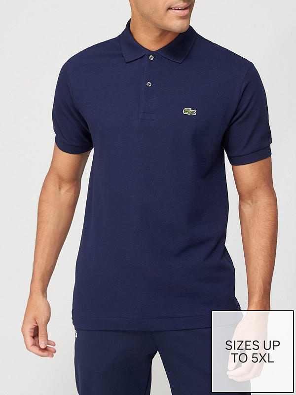 Lacoste Classic L.12.12 Pique Polo Shirt - Dark Blue