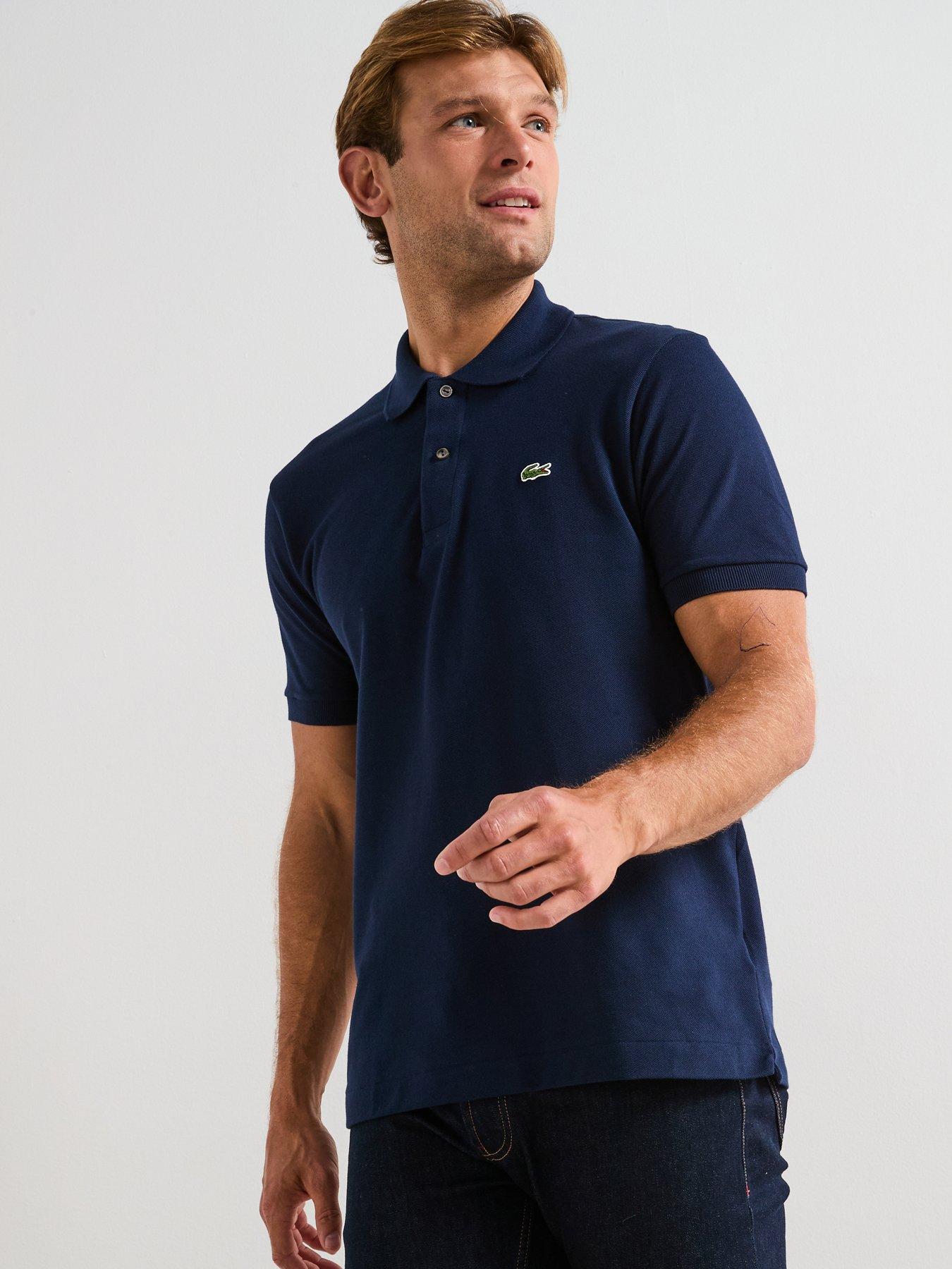 undefined Classic L1212 Pique Polo Shirt - Navy