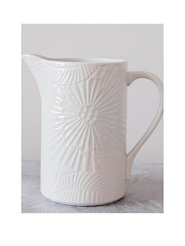 Product photograph of Maxwell Williams Panama Stoneware Pitcher from very.co.uk