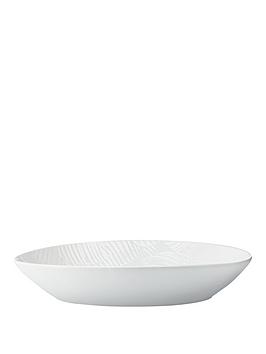 Product photograph of Maxwell Williams Panama Stoneware Oval Serving Bowl from very.co.uk