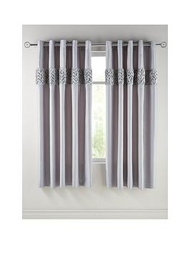 Product photograph of Imogen Eyelet Curtains from very.co.uk