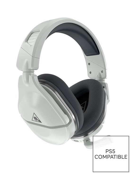 front image of turtle-beach-steatlh-600p-white-gen-2-wireless-gaming-headset-for-ps5-amp-ps4