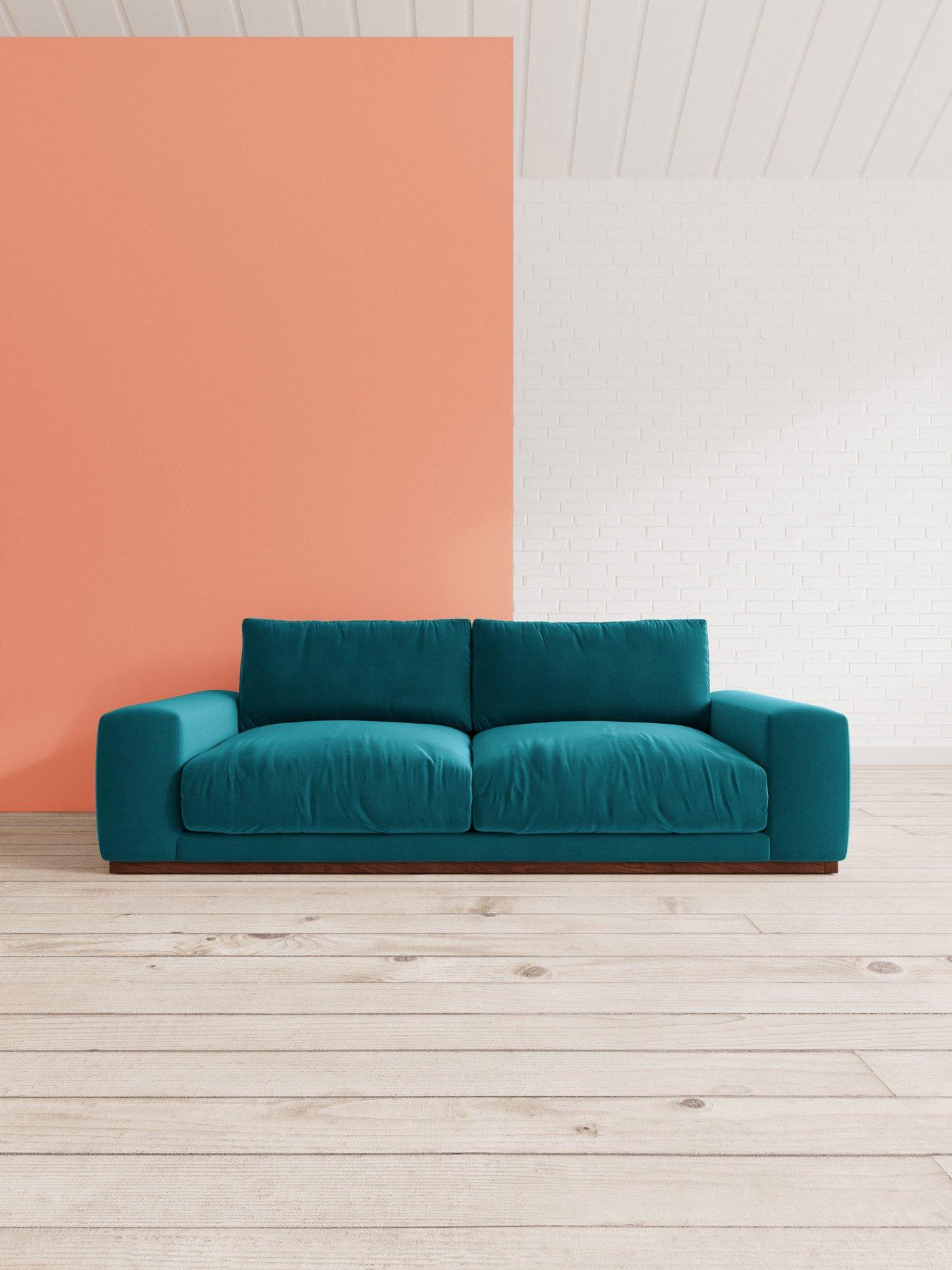 Product photograph of Swoon Denver Original 3 Seater Sofa from very.co.uk
