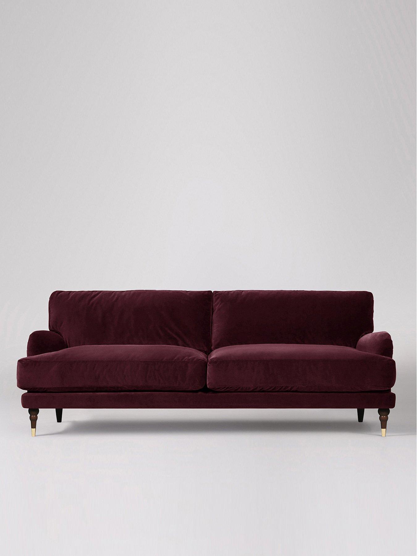 Product photograph of Swoon Charlbury Original 3 Seater Sofa from very.co.uk