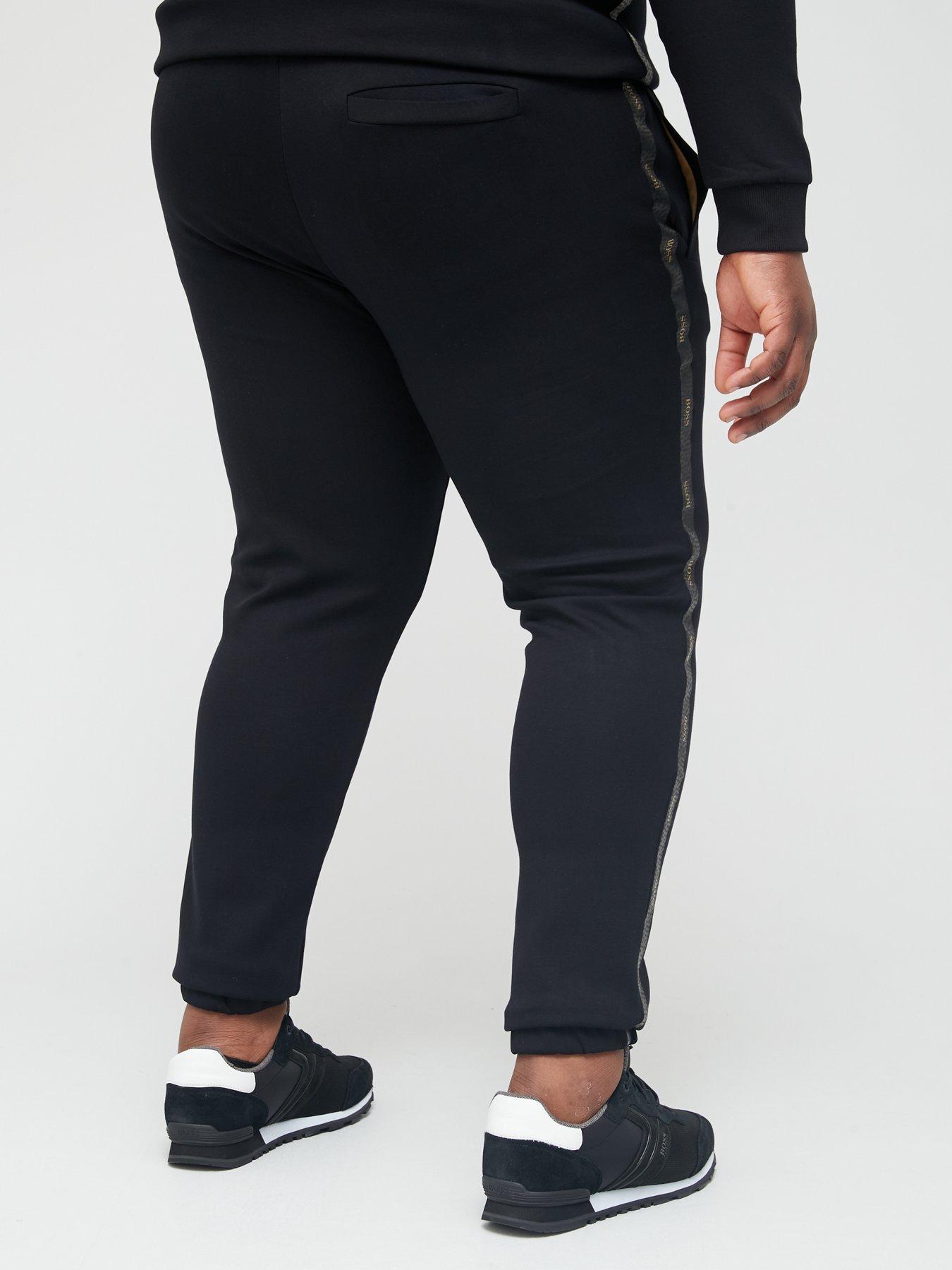 boss gold joggers