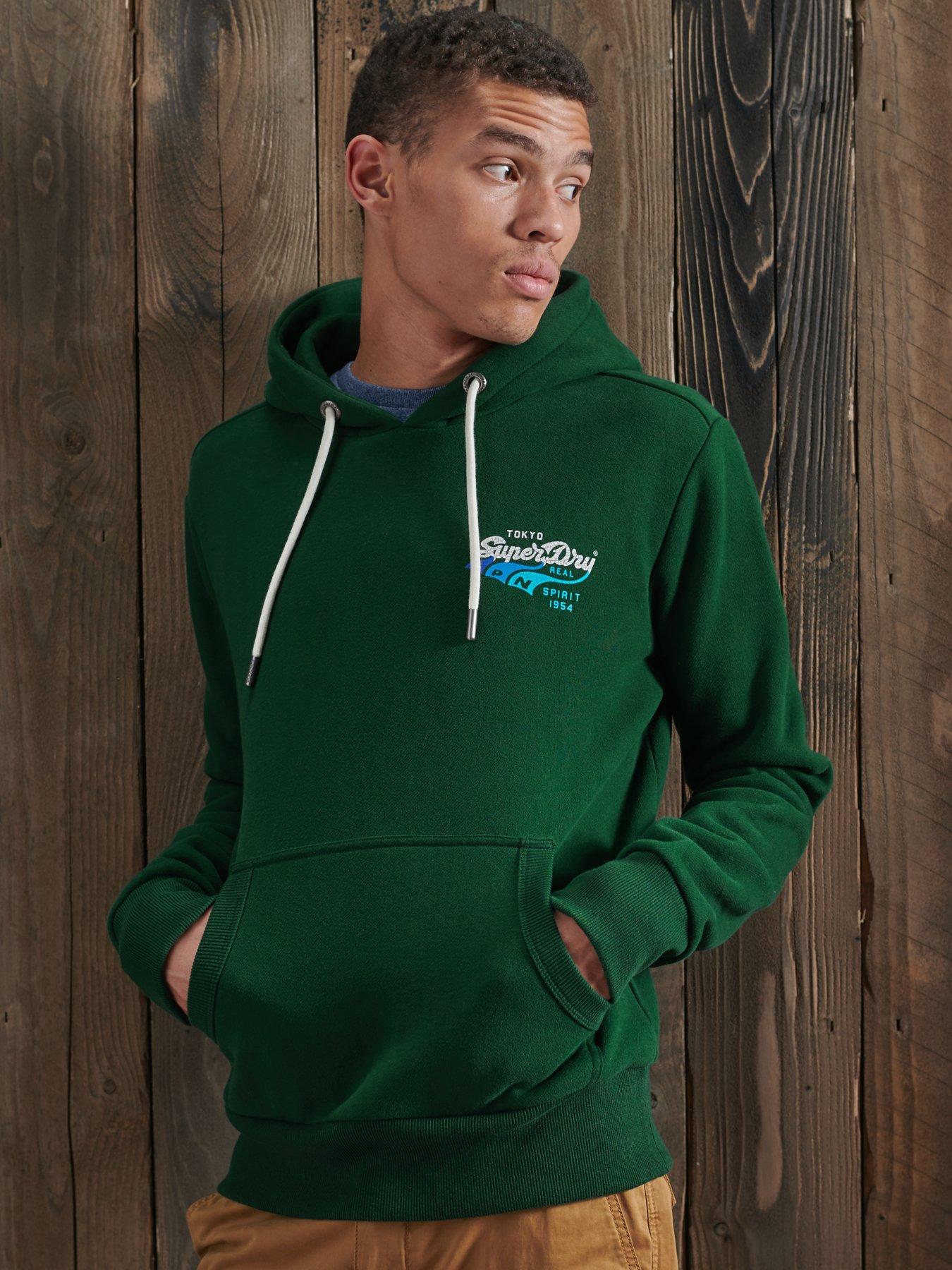 mens green hoodie uk