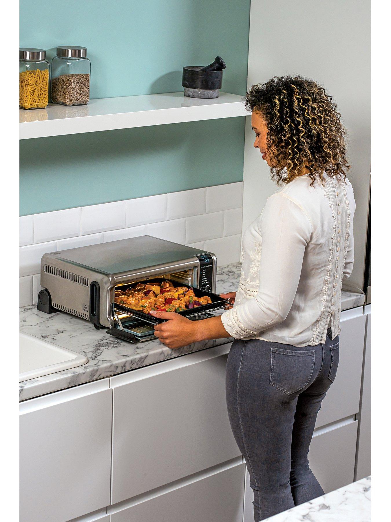 Ninja toaster oven air deals fryer flip up