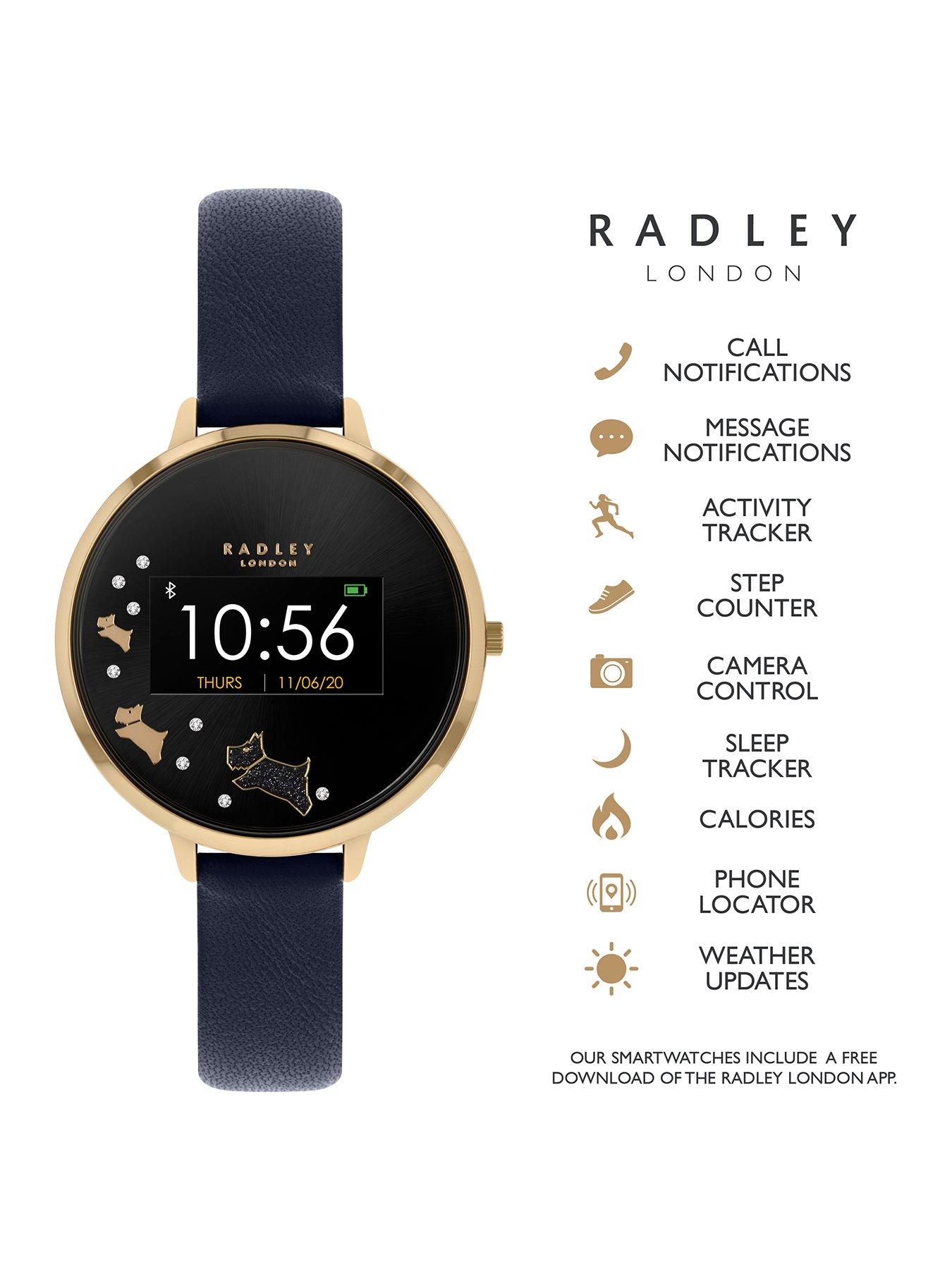 Navy radley watch hot sale