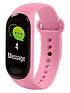  image of tikkers-activity-tracker-digital-dial-pink-silicone-strap-kids-watch
