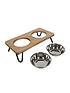 rosewood-pet-wooden-double-dineroutfit