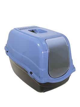 Product photograph of Rosewood Line Hooded Cat Litter Box from very.co.uk