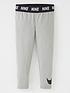  image of nike-younger-girl-sport-essent-printed-legging-grey