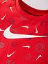  image of nike-younger-boy-printed-romper-red
