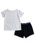  image of nike-younger-girlsnbsplil-bugs-butterfly-short-sleeve-t-shirt-and-shorts-set-black