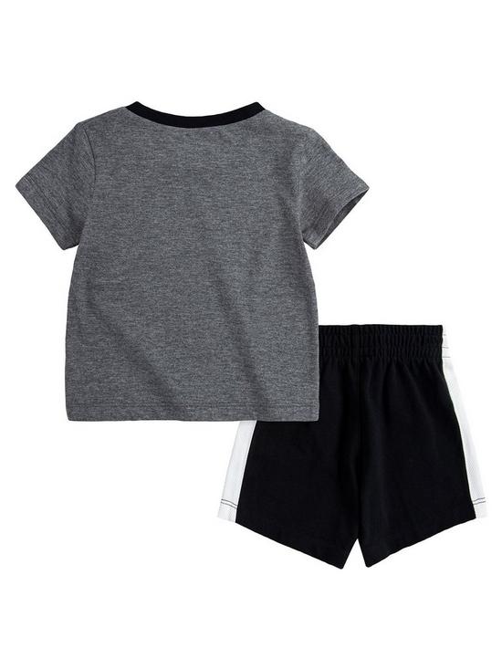 back image of nike-younger-boy-tide-pool-short-sleeved-t-shirt-amp-short-set-black