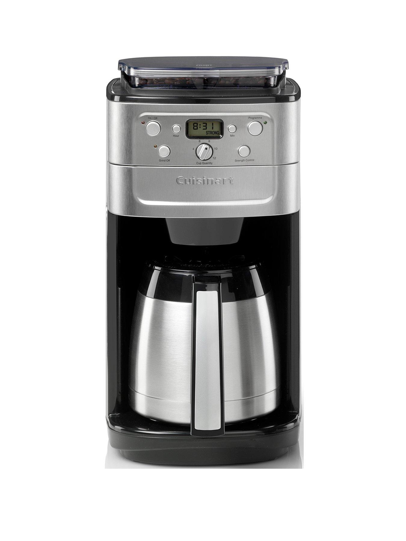 Product photograph of Cuisinart Grind Amp Brew Plus Filter Coffee Machine from very.co.uk