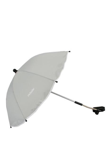 my-babiie-grey-pushchair-parasol