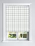  image of broomfield-check-printed-roller-blind-grey