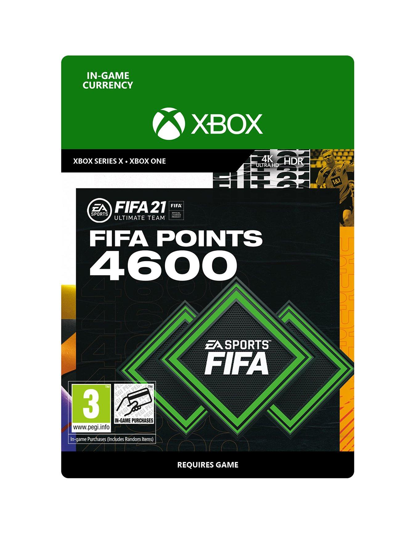 Xbox FIFA 21: Ultimate Team™ 4600 Points - Digital Download | very.co.uk