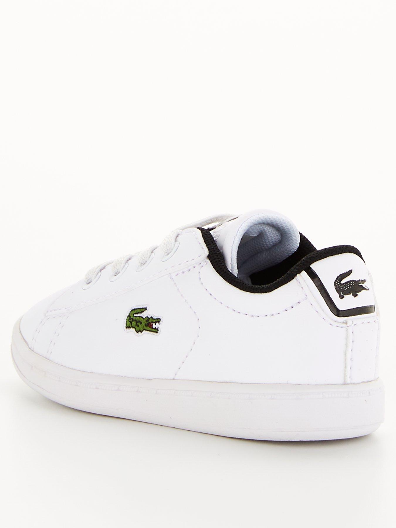 lacoste strap trainers