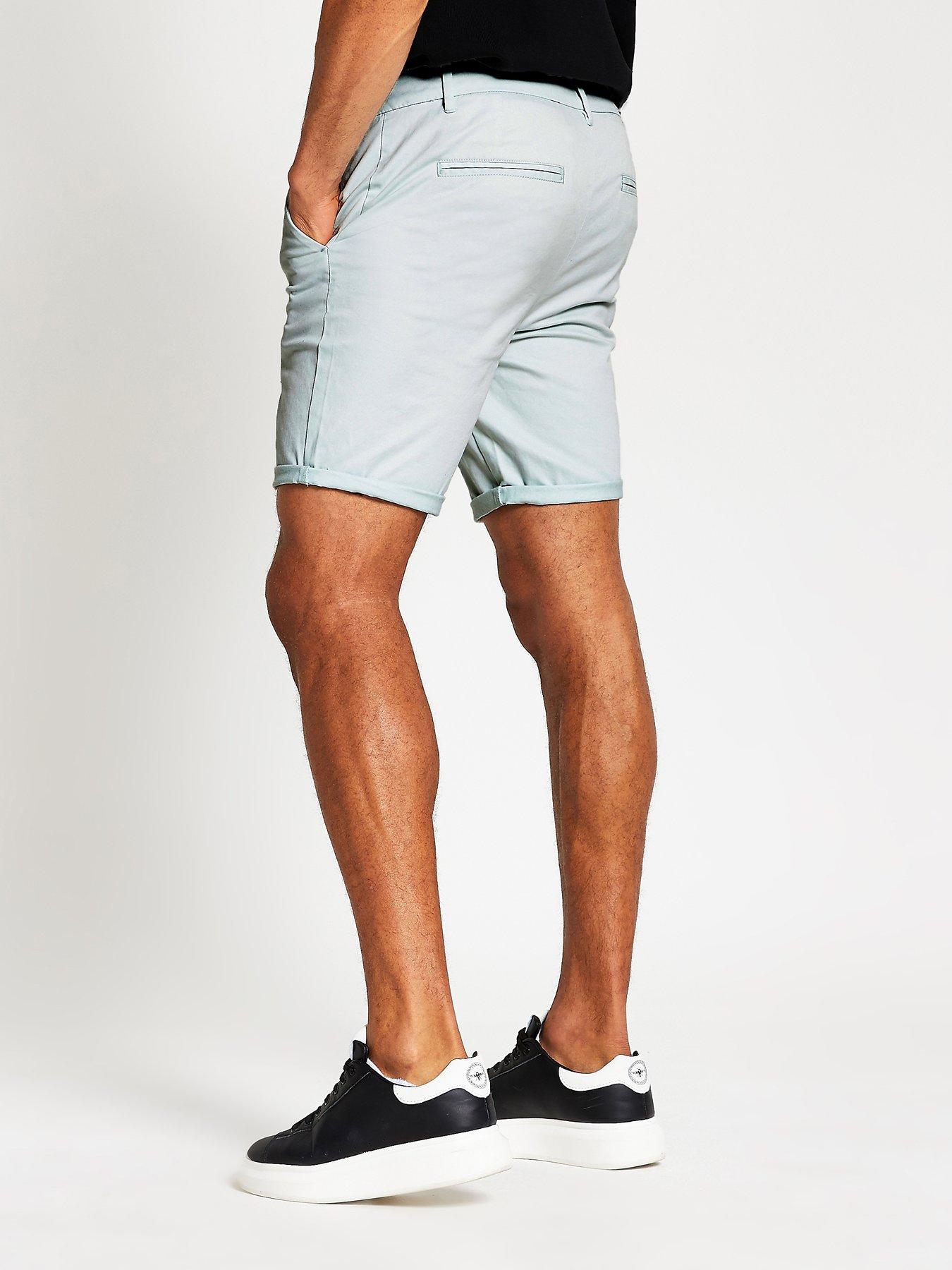 mens skinny shorts uk