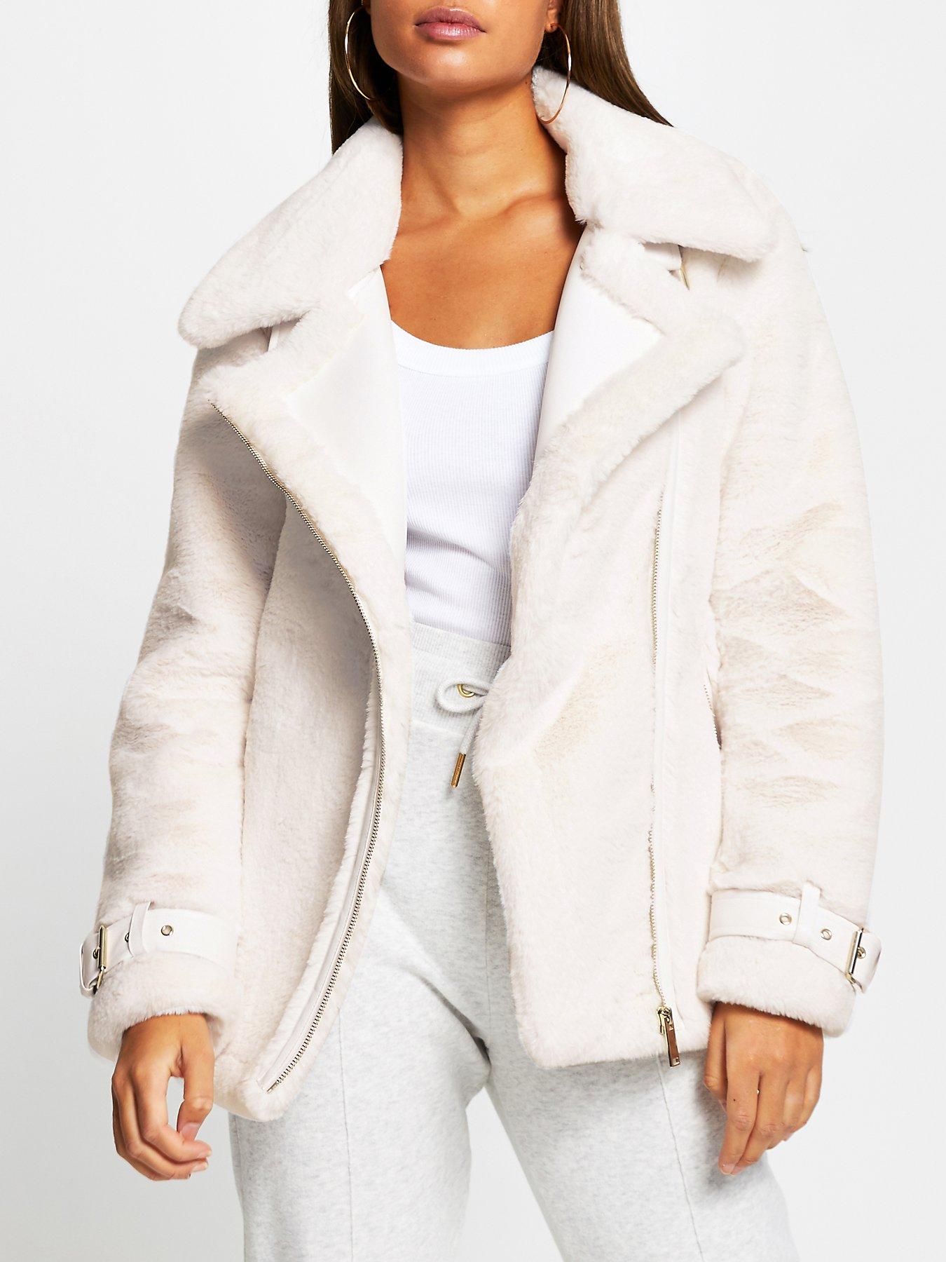 river island cream jacket