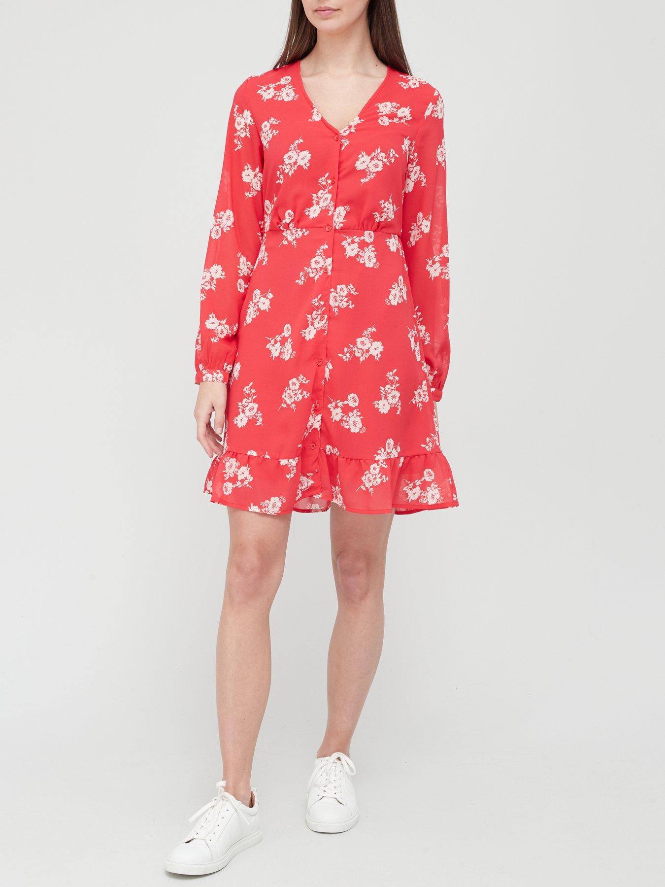 wrap skater dress uk